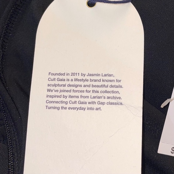 NWT x Cult Gaia Black Cut Out Maxi Dress - Picture 9 of 11